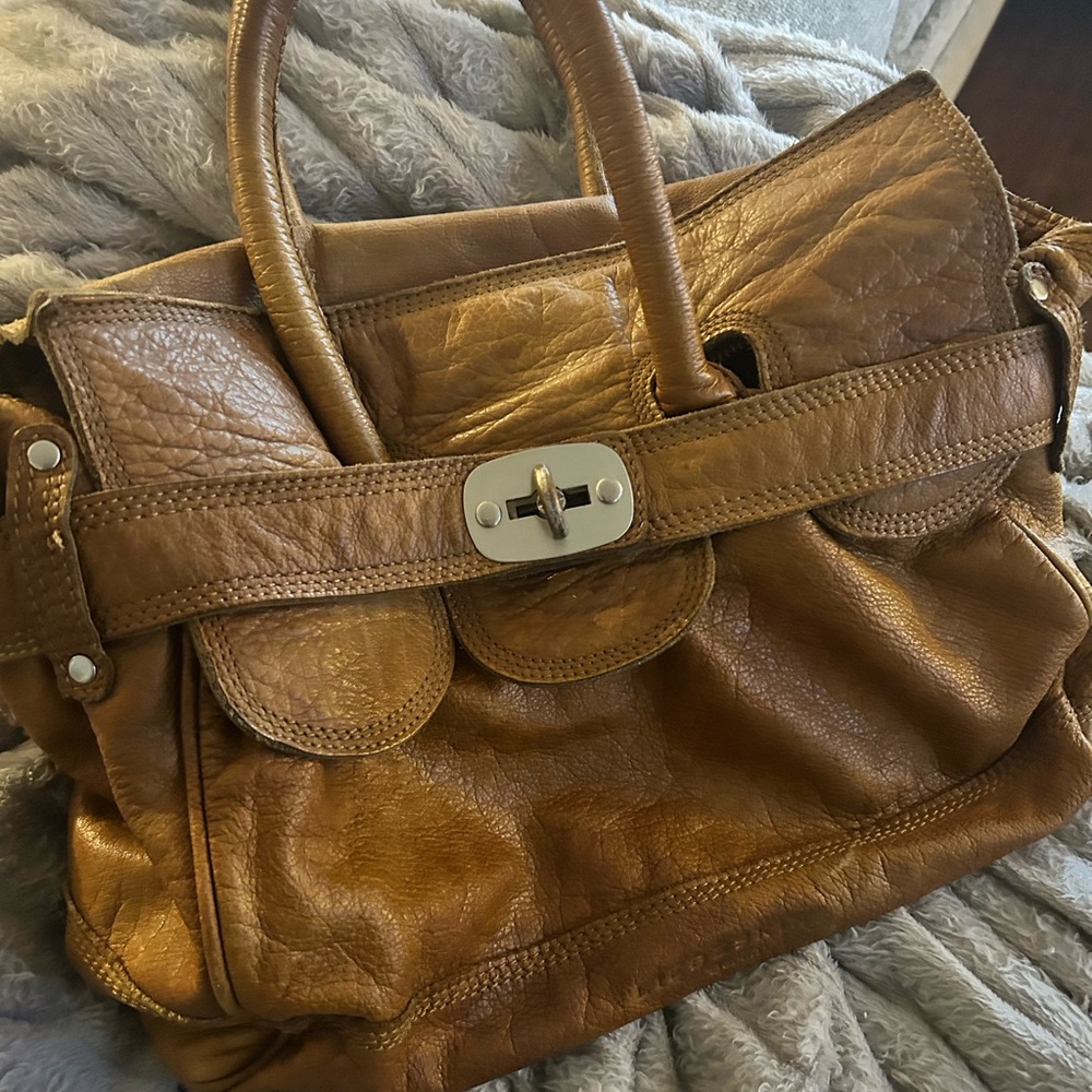 Genuine leather Liebeskind satchel